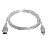 Cablecc iLink-Adapterkabel für Kamera, Camcorder, 1394, 6-polig auf Firewire 400, IEEE 1394,...