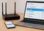 SSID auf einem Laptop und Smartphone in der WLAN-Netzwerkliste