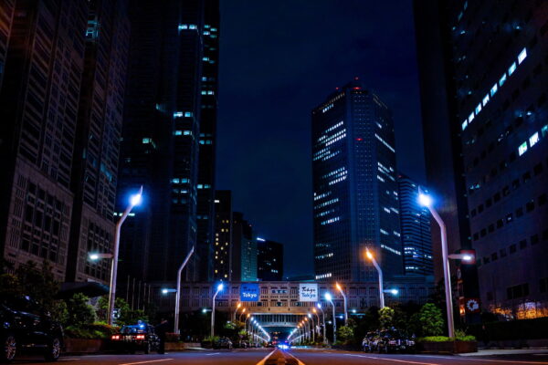 Smart City intelligente-Straßenbeleuchtung