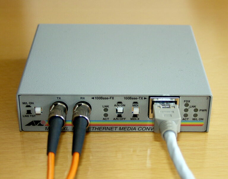 Medienkonverter 100Base-TX zu 100Base-FX