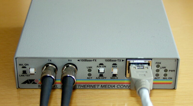 Medienkonverter 100Base-TX zu 100Base-FX