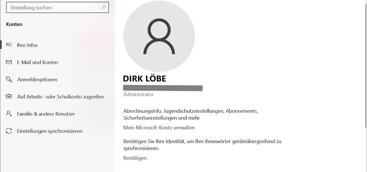 Benutzerkonten bei Windows verständlich erklärt