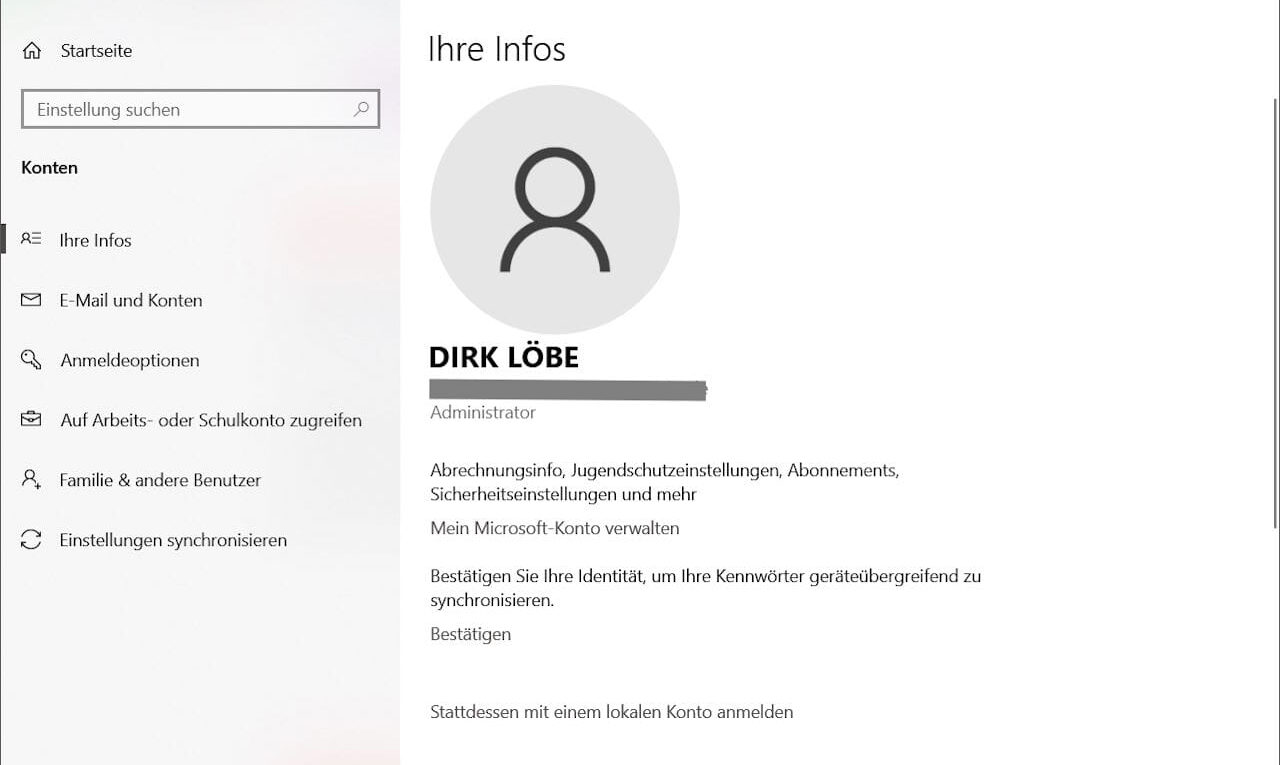 Benutzerkonten bei Windows verständlich erklärt