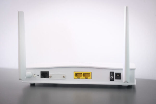 WLAN-Router Rückseite