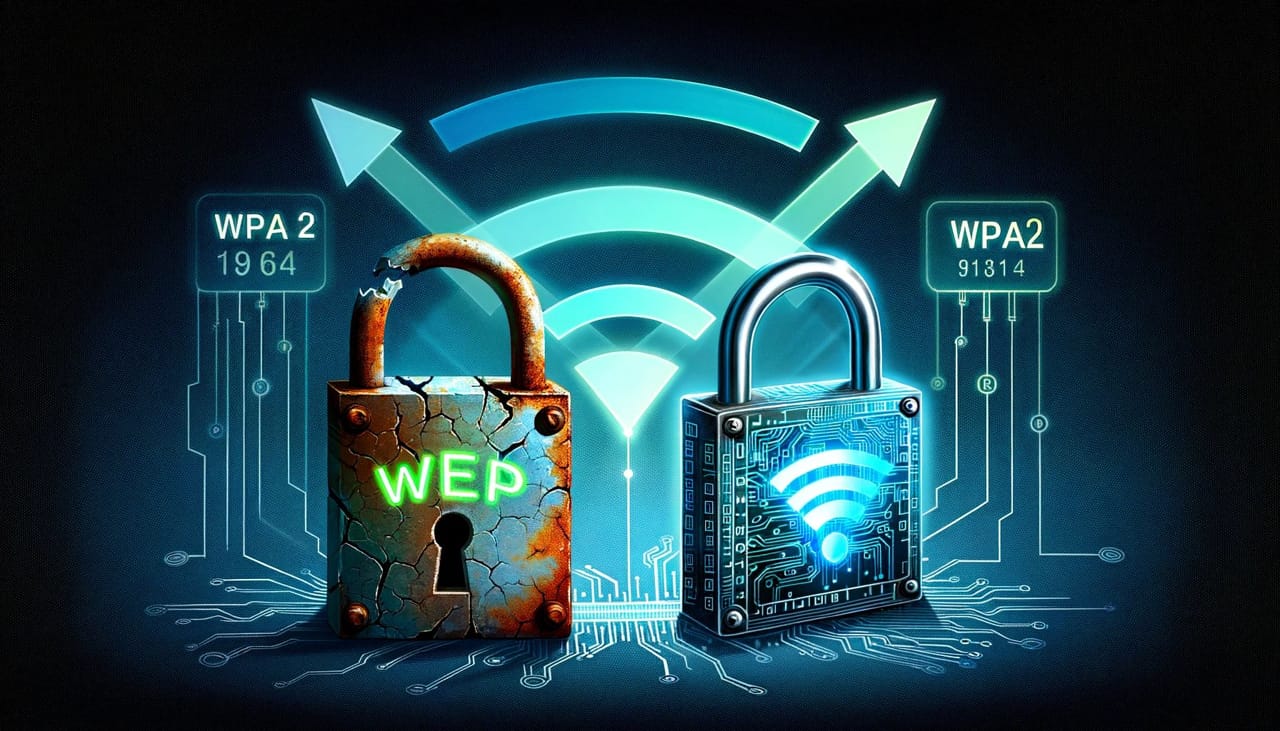 WEP Warum du jetzt auf WPA2/WPA3 umsteigen solltest