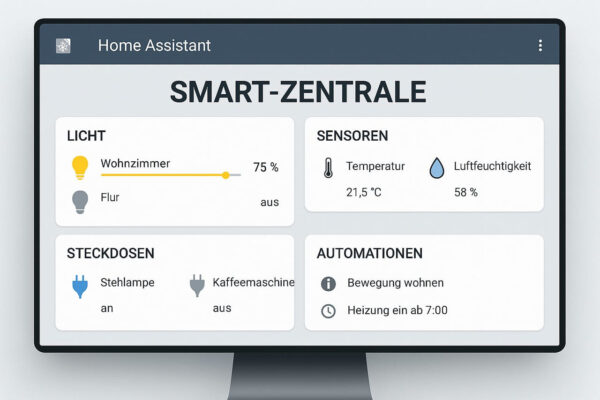 Home Assistant Dashboard: Smart-Zentrale mit Raspberry Pi steuern Home Assistant Dashboard einer Smart-Zentrale mit Raspberry Pi