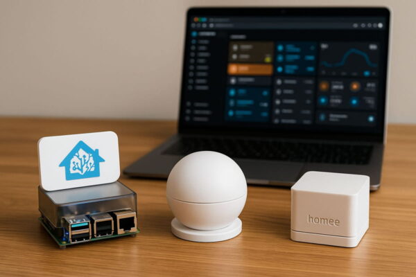 Smarte Steuerzentralen fürs Smart Home lokal nutzen Lokale Smart-Home-Zentralen im Überblick mit Home Assistant und Homey