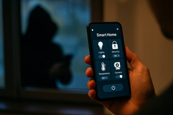 Risiken bei App-Steuerung und mobilen Zugriffen im Smart Home Sicherheitslücke durch App-Steuerung im Smart Home
