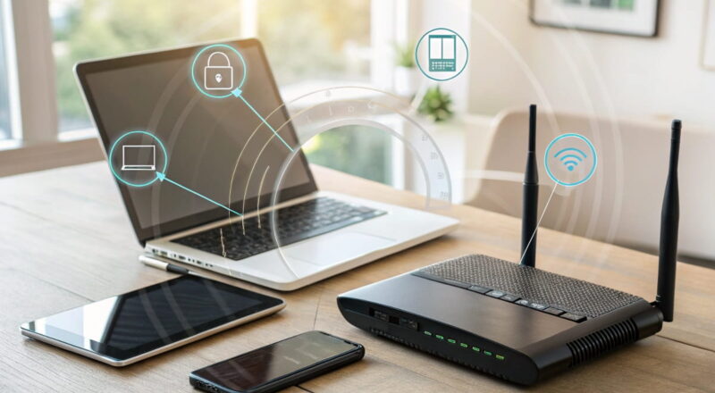 WLAN-Verschlüsselungsstandard schützt drahtlose Heimnetzwerke vor unbefugtem Zugriff