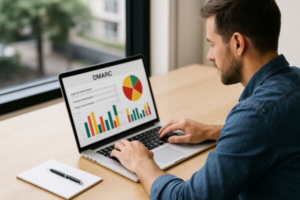 DMARC-Reports verstehen und richtig auswerten DMARC-Reports mit Diagrammen und Statistiken zur Analyse von E-Mails
