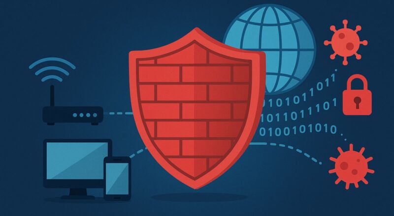 Firewall schützt Heimnetzwerk vor unerwünschten Zugriffen