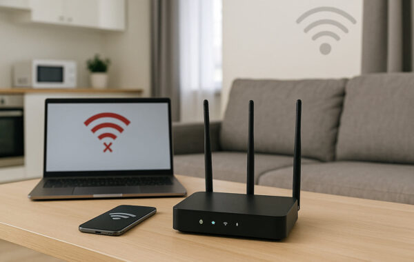 Häufige Ursachen für WLAN-Probleme wie schwaches Signal und Störungen im Haushalt