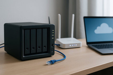 NAS im Heimnetzwerk für Cloud-Backups – zentrale Datenspeicherung und sichere Verbindung zur Cloud