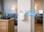 WLAN-Repeater empfängt das Signal eines Routers und verstärkt es für einen weiteren Raum