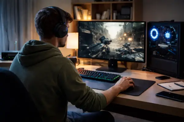 LAN-Kabel für Gaming sorgt für stabile Latenz im Gaming-Setup LAN-Kabel für Gaming im stabilen PC-Gaming-Setup