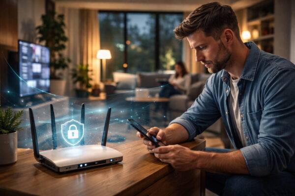 VPN auf dem Router einrichten – Schutz für alle Geräte im Haus VPN auf dem Router schützt das gesamte Heimnetzwerk