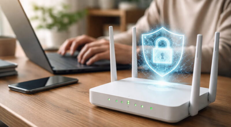 WLAN-Sicherheit durch WPA3-Verschlüsselung am heimischen Router