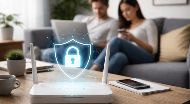 WLAN-Verschlüsselung schützt das Heimnetzwerk über einen gesicherten Router