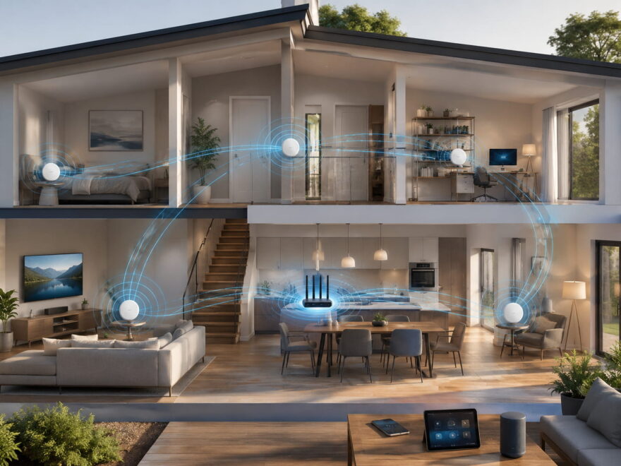 Mesh-WLAN-Systeme sorgen mit mehreren Knoten für stabiles WLAN im ganzen Haus