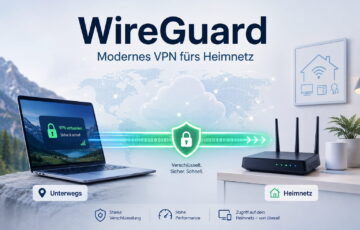 WireGuard VPN für sicheren Zugriff auf das Heimnetz