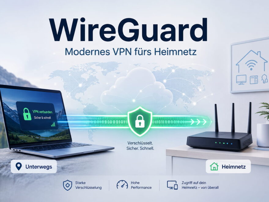 WireGuard VPN für sicheren Zugriff auf das Heimnetz