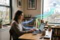 Proxy Server Ablauf: Anfrage vom Laptop über Proxy ins Internet und zurück